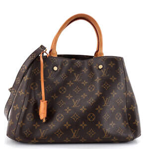 Louis Vuitton Montaigne Handbag Canvas #238922L21B